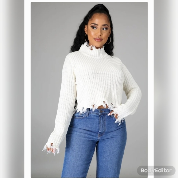 Destroyed Sweater - Picture 1 of 1